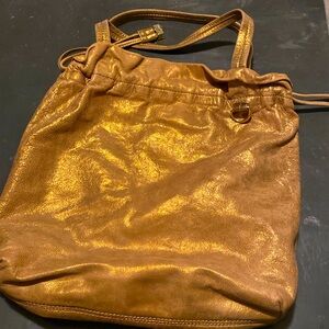 Michael Kors gold sparkly  purse